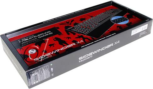 Produktbild Microsoft SideWinder X4 Gaming Keyboard (DE, Kabelgebunden)