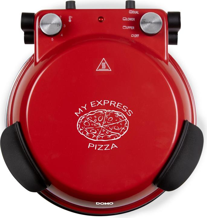 Actual product image Domo ELEKTRISCHER PIZZAOFEN Pizzabäcker (Electric pizza oven)