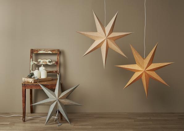 Produktbild Star Trading Papierstern Cotton