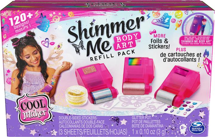 Produktbild Spin Master Cool Maker Shimmer Me Body Art Refill Bundle