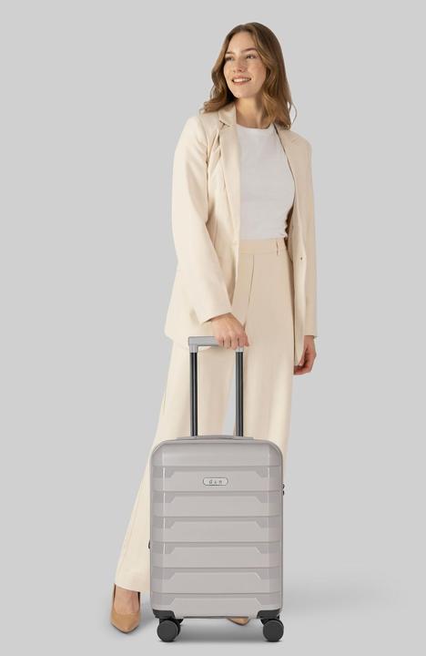 Immagine prodotto D&N South Dakota 4 Rollen Kabinentrolley S 56 cm mit Dehnfalte (40 l, Bagaglio a mano (fino a 50 litri))