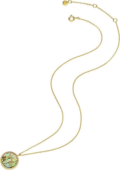 Image du produit Glanzstücke München Femme argent sterling or jaune coquille 40,0 cm longueur de base + 5,0 cm extension - 23294 (Argent Sterling, 40 - 45 cm)