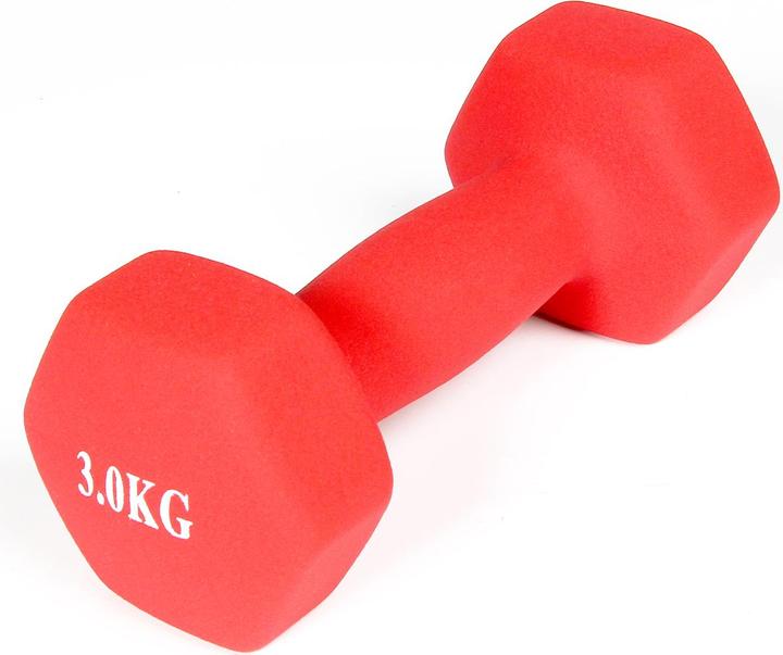 Immagine prodotto Gladiatorfit Manubri in neoprene (2 x 3 kg)
