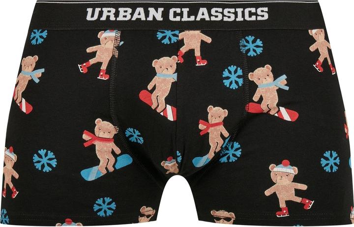 Image du produit Urban Classics Organic X-Mas Boxer Shorts 3-Pack (M, Lot de 3)