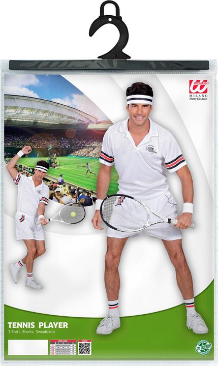Image du produit Widmann Costume de joueur de tennis (S)