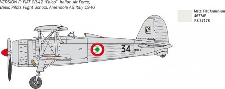 Produktbild 1:48 FiatCR.42"Battle of Britain 80thA."