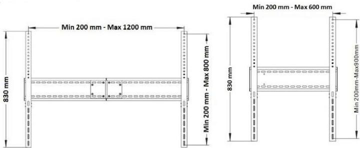 Immagine prodotto Neomounts Lfd-W1500 (Muro, 100", 150 kg)