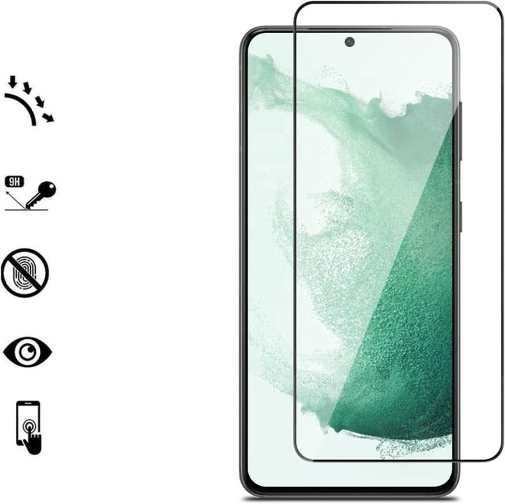 Image du produit Screenguard Samsung Galaxy S22 Full Screen Protection en verre blindé 2.5D 9H (1 pièce(s), Samsung Galaxy S22)