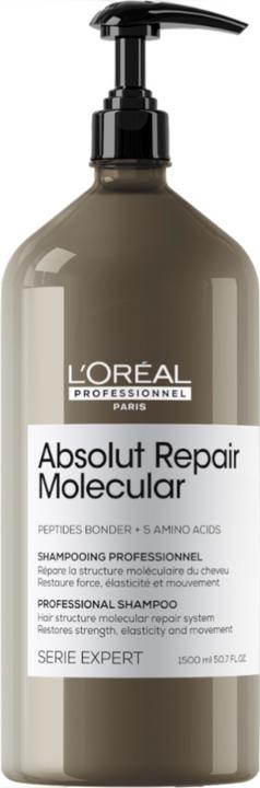 Produktbild L'Oréal Paris Loreal Expert Absolut Repair Molecular Shampoo 1500 ml (1500 ml, Flüssiges Shampoo)