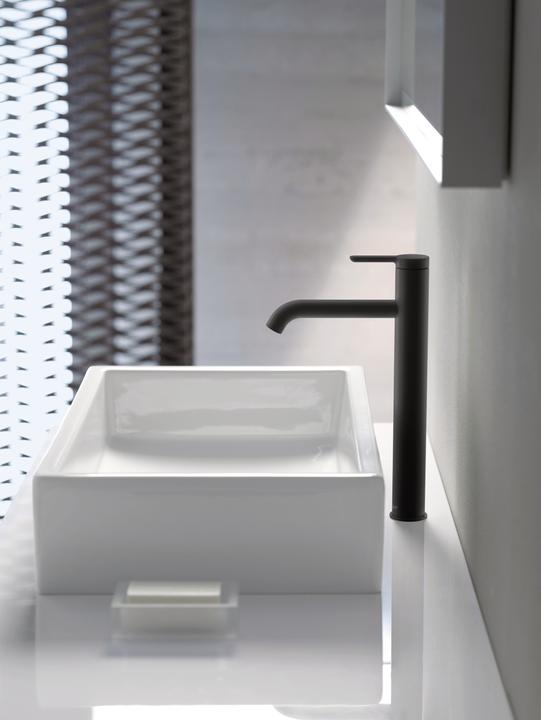 Produktbild Duravit EH-WT-MI C.1 XL o Zugstangen-Ablaufgarnitur schwarz matt