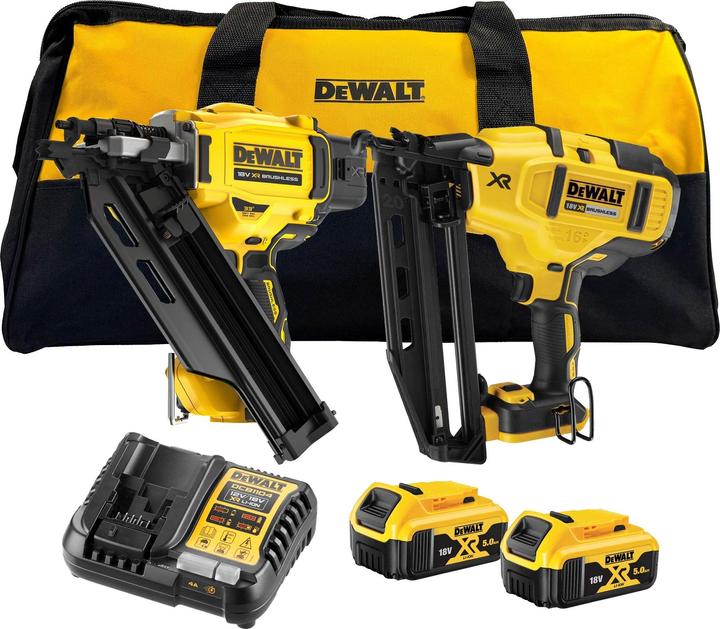 Image du produit DeWalt . COMBO KIT 18V DCK246P2 (DCN930 + DCN660) 2x5.0Ah TASCHE