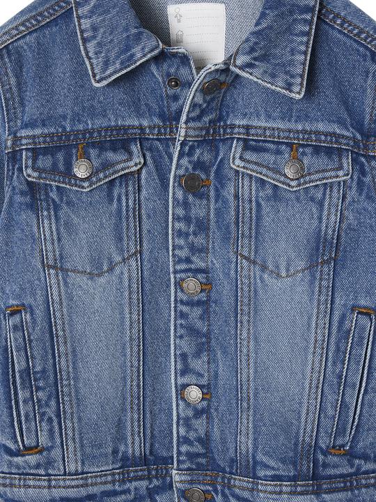 Immagine prodotto Vertbaudet Jungen Jeansjacke mit Steppnähten (128)