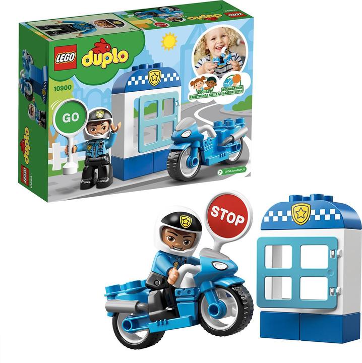 Actual product image LEGO DUPLO Police Motorcycle (10900)
