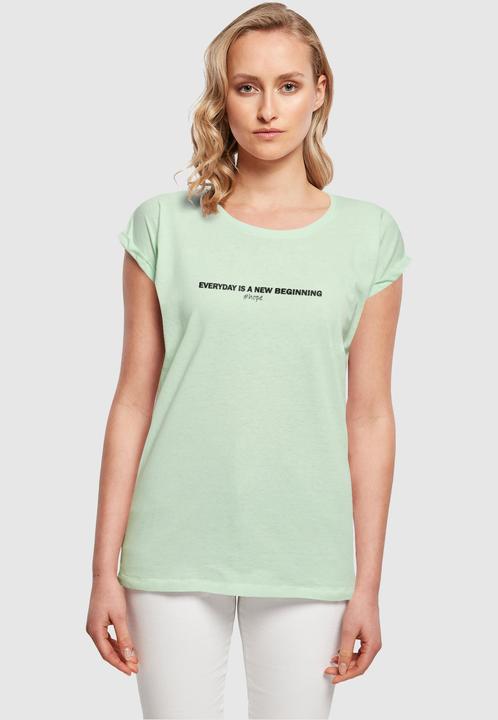 Produktbild Merchcode Ladies Hope Extended Shoulder Tee - 112549 (M)