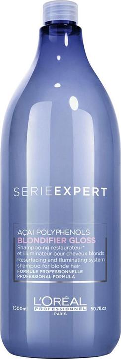 Image du produit L'Oréal Professionnel Shampooing Blondifier Gloss - 1 (1500 ml, Shampoing liquide)