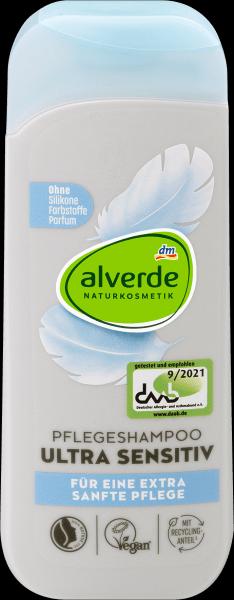 Produktbild dm alverde Shampoo Ultra Sensitiv (200 ml, Flüssiges Shampoo)