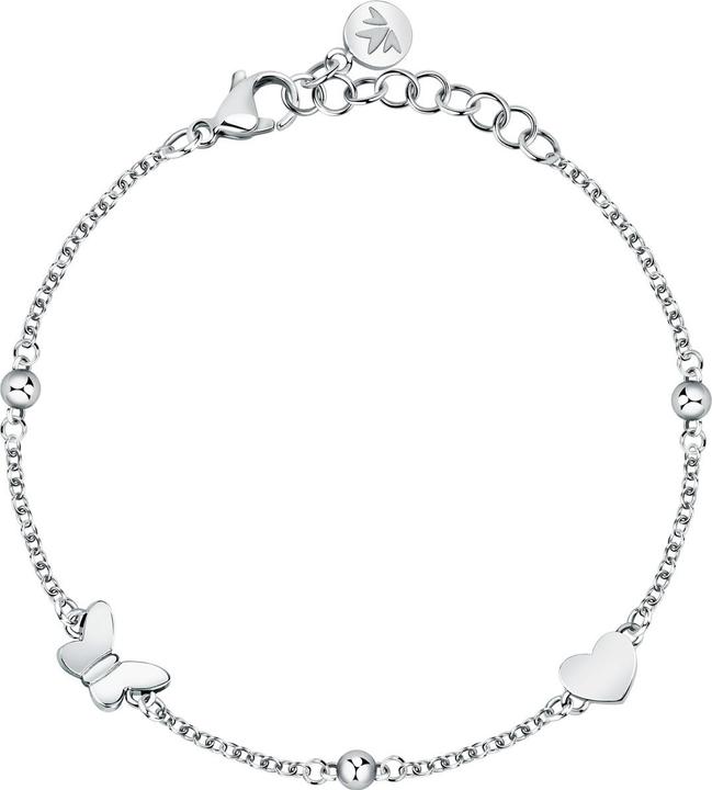 Immagine prodotto Morellato Bracciale romantico in acciaio Passioni SAUN37 (19 cm, Acciaio inossidabile)
