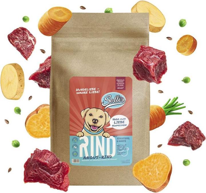 Image du produit Sollis Nourriture sèche pour chien Boeuf Angus 12kg (Adulte, 1 pcs, 12000 g)