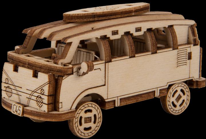 Produktbild WoodenCity Hippie Retro Bus