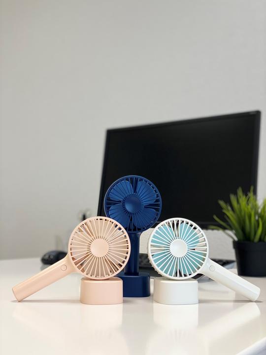 Immagine prodotto Aiolos by Schönenberger Ventilatore a mano PANTOU F3 blu (30 dB)
