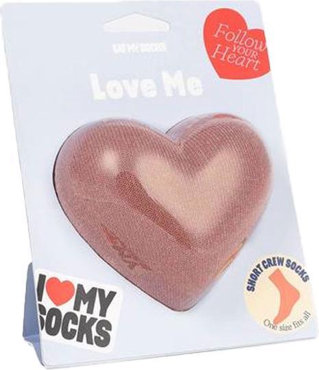 Eat My Socks Love Me Socken, pink (One Size)