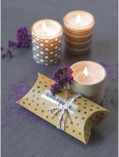 Produktbild Heyda Geschenkschachtel 90 x 125 mm 6 Stück, Nature (Geschenkbox, 6 x)