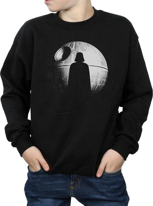 Image du produit Star Wars - Sweat ROGUE ONE DEATH STAR VADER SILHOUETTE - Garçon (140, 146)