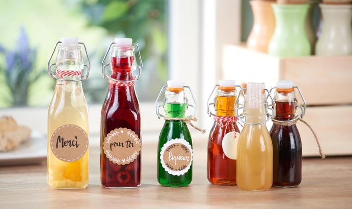 Produktbild VBS Glasflaschen mit Bügelverschluss, 2 Stück (0.25 l)