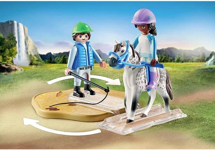 Productafbeelding Playmobil 71637 Speelm. Moderne manege 71637 (71637, Playmobil Paarden van Waterval)