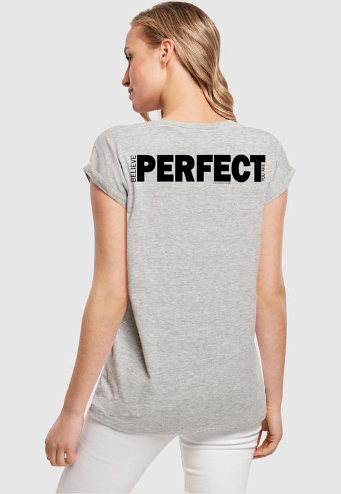 Actual product image Merchcode Ladies Believe Front Extended Shoulder Tee - 112631 (XL)