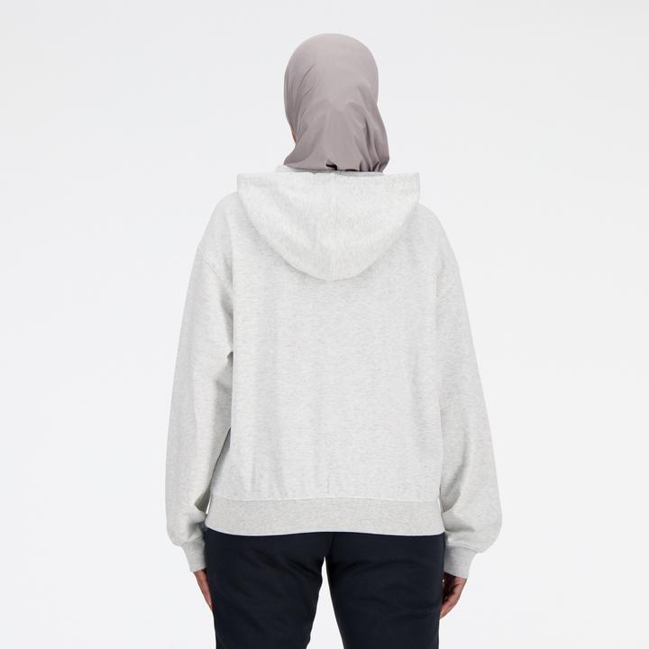 New Balance W French Terry Stacked Logo Hoodie