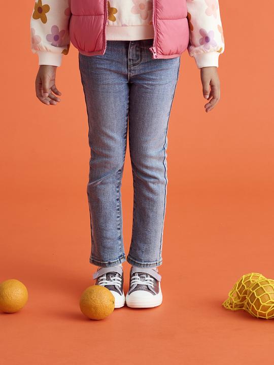 Actual product image Vertbaudet Mädchen Slim-Jeans, Hüftweite SLIM (158)