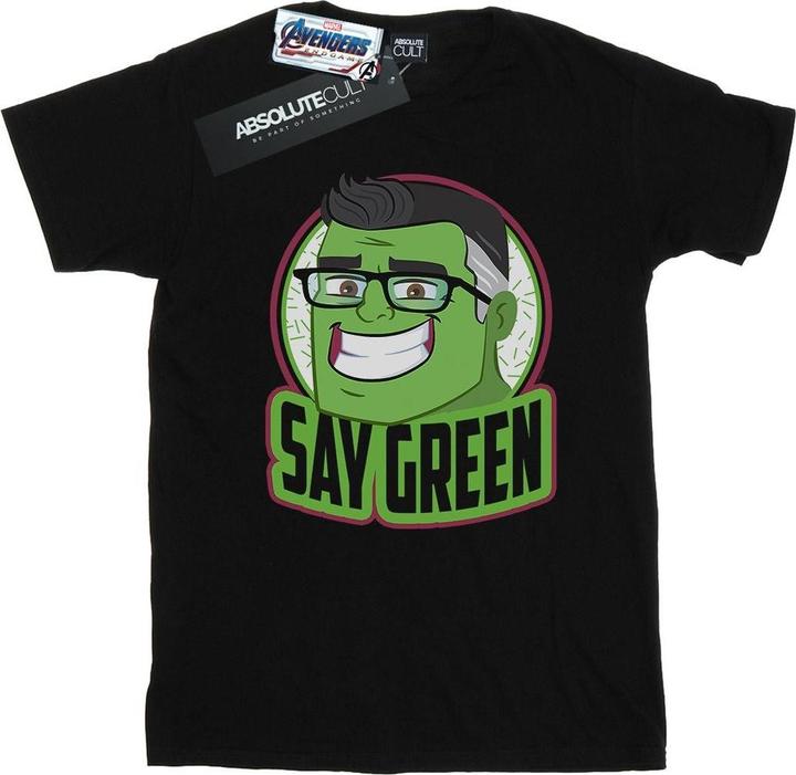 Avengers Endgame Hulk Say Green TShirt (M)