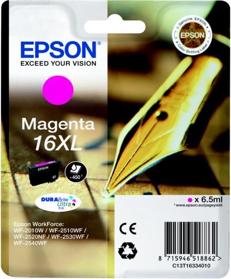 Actual product image Epson Ink Cartr Durabrite Mag 16xls (M)