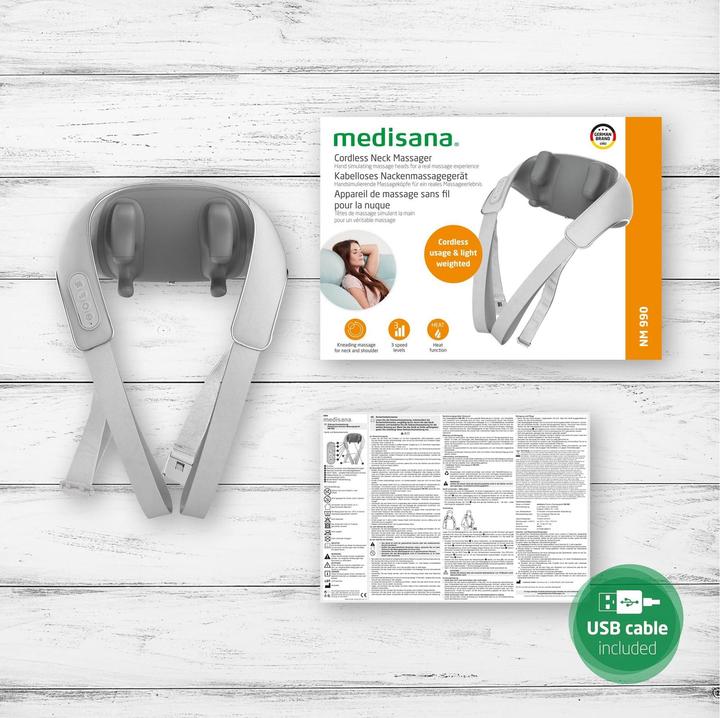Immagine prodotto Medisana NM 990 Massaggiatore per il collo con impastamento 3D