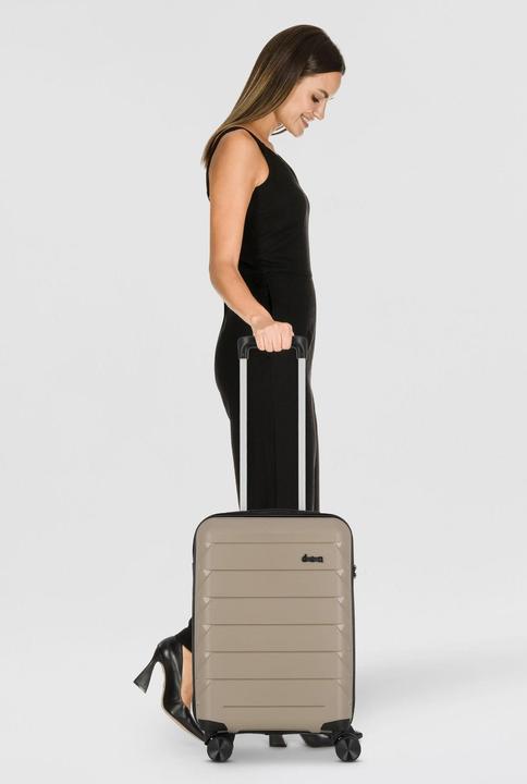Immagine prodotto D&N Travel Line 4100 4 Rollen Kabinentrolley S 54 cm (33 l, Bagaglio a mano (fino a 50 litri))