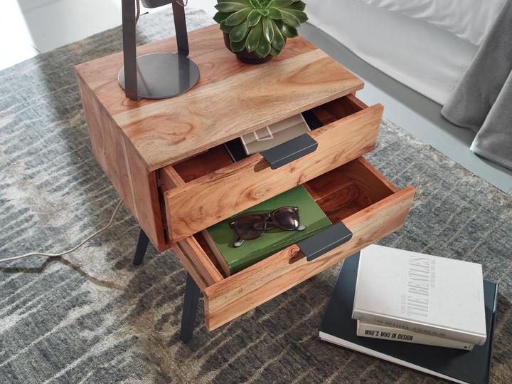 Produktbild FineBuy Nachtkonsole (47 x 35 x 65 cm)