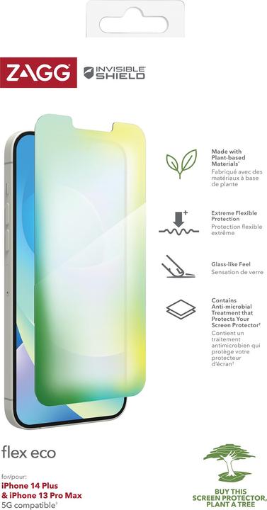 Actual product image Zagg Invisbleshield Fusion Eco Ip (1 Piece, Apple iPhone 13 Pro Max, Apple iPhone 14 Plus)