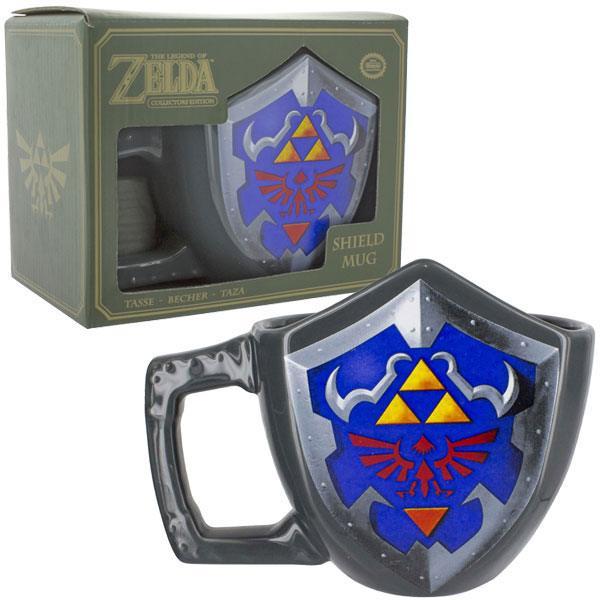Actual product image Paladone Products Legend of Zelda mug Hylian Shield 11 cm (1 x)