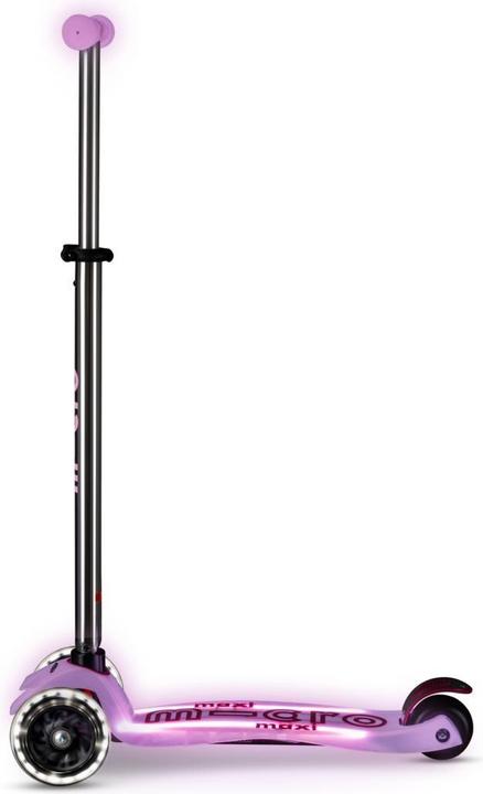 Actual product image Micro Scooter Maxi Deluxe Glow LED Plus Luminous Purple