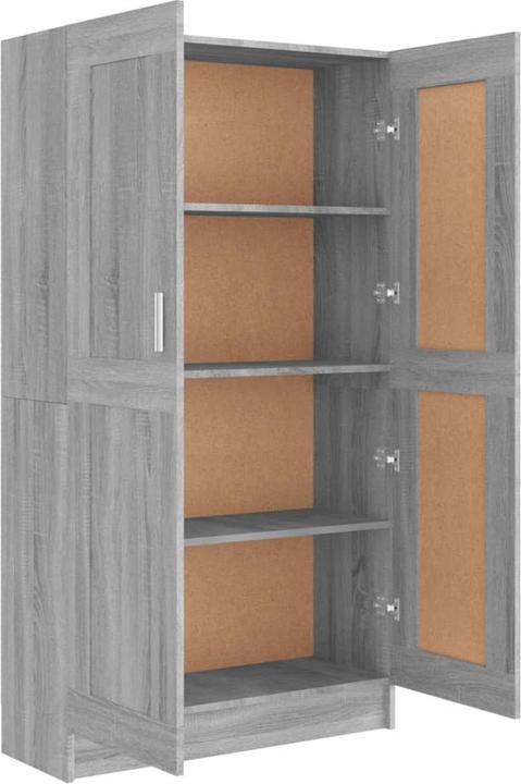 Image du produit VidaXL Bücherschrank Grau Sonoma 82,5x30,5x150 cm (82,5 x 30,5 x 150 cm)