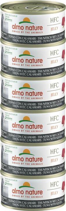 Produktbild Almo Nature Multipack mit Thunfisch und Calamaris (Adult, 6 Stk., 420 g)
