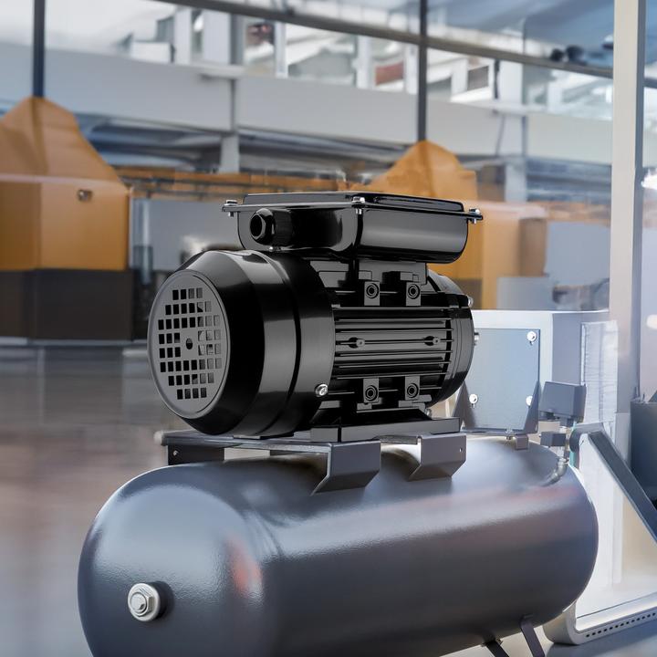 Produktbild Wiltec Elektromotor 1-phasig 4-polig Elektro Motor 0,55kW Einphasenmotor Motor