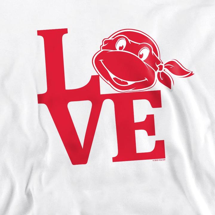 Immagine prodotto Teenage Mutant NT Love Felpa San Valentino Adulto Unisex (S)