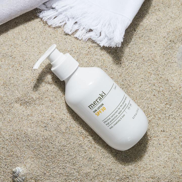 Actual product image Meraki Sunscreen, Pure (Suntan cream, SPF 30, 576 ml, 280 g)