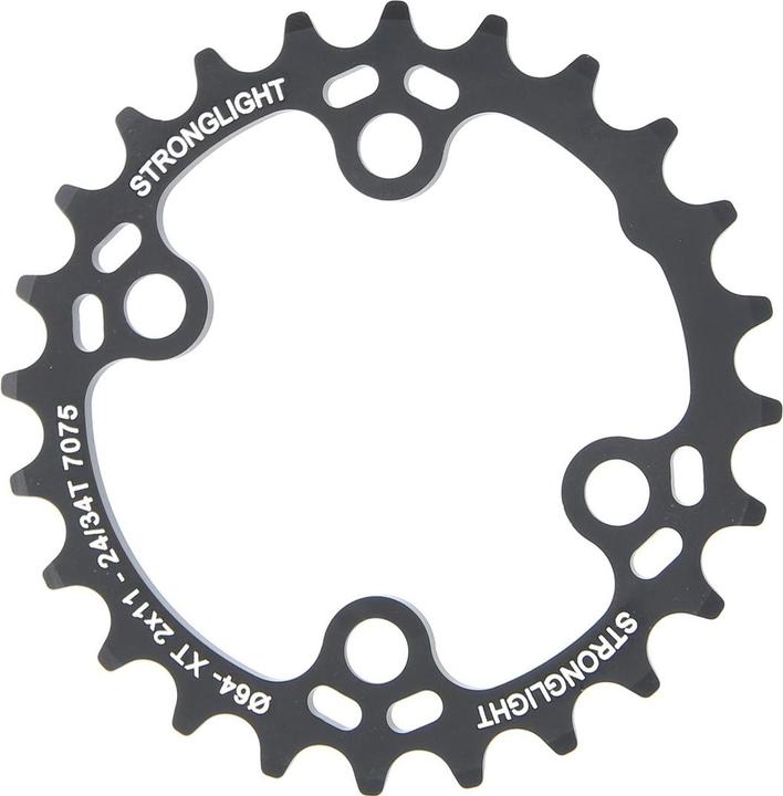 Stronglight MTB Shimano 2x11 chainring for XT FC-M8000/SLX inside (24)