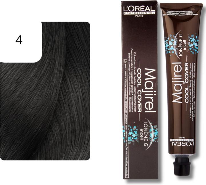 Image du produit L'Oréal Professionnel Majirel Cool Cover couleur de cheveux (4 brun moyen)