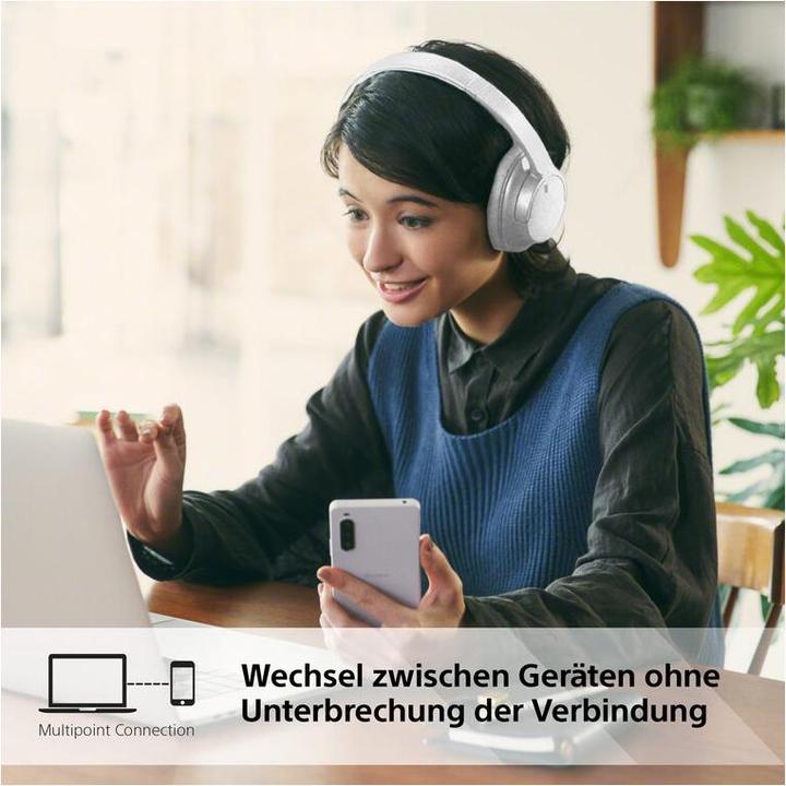Productafbeelding Sony WH-CH720N (NC, 35 h, Draadloze, Bedraad)