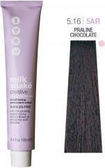 Actual product image Milk_Shake Vopsea permanenta Creative 5.165AR, Castaniu Deschis Praline De Ciocolata, 100ml (5.16 Chocolate praline)