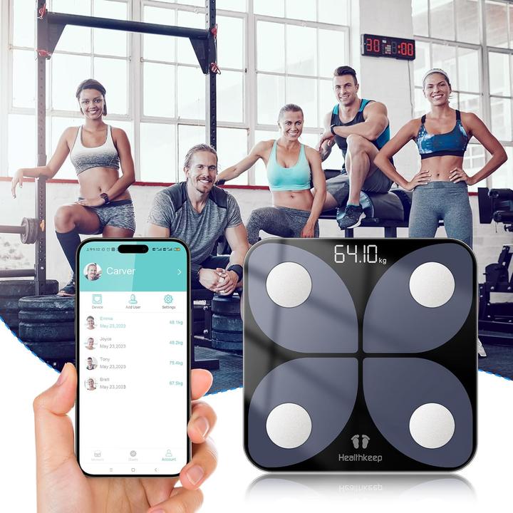 Actual product image Healthkeep Körperanalysewaage (180 kg)